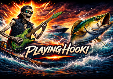 🎸⚡ PURE ROCK Is Dropping: Rock ’n’ Roll Fishing, Playing Hooki Style