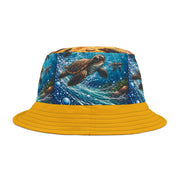 Baby Turtles at Sunset v2 - Bucket Hat - Playing Hooki