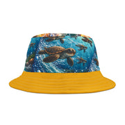Baby Turtles at Sunset v2 - Bucket Hat - Playing Hooki