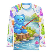 Big Fish, Little Fish - Blue Gummy Fishing - 2 x Rashie - Playing Hooki