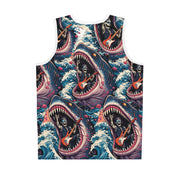 Catching Sharks - Mesh Tank Jersey - Playing Hooki
