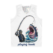 Catching Sharks - Mesh Tank Jersey - Playing Hooki