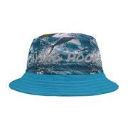 Dolphin Fish Jumping - Bucket Hat - Playing Hooki