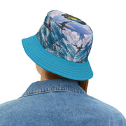 Dolphin Fish Jumping - Bucket Hat - Playing Hooki