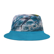 Dolphin Fish Jumping - Bucket Hat - Playing Hooki
