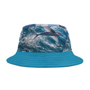 Dolphin Fish Jumping - Bucket Hat - Playing Hooki