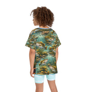 Fishing for Bass - Kids & Youth Performance Jersey - Playing Hooki
