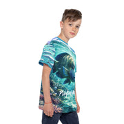 Giant Mahi Mahi - Kids & Youth Performance Jersey - Playing Hooki