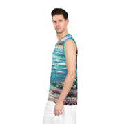 Giant Mahi Mahi - Mesh Tank Jersey - Playing Hooki