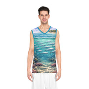 Giant Mahi Mahi - Mesh Tank Jersey - Playing Hooki