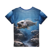 Kids Jersey — Ocean Fish School 'Playing Hook' All - Over Print - Playing Hooki