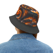 Koi Galaxy Swirl - Bucket Hat - Playing Hooki