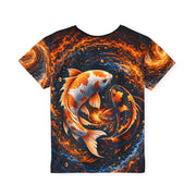 Koi Galaxy Swirl - Kids & Youth Performance Jersey - Playing Hooki