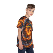 Koi Galaxy Swirl - Kids & Youth Performance Jersey - Playing Hooki