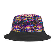 Neon Angler - Bucket Hat - Playing Hooki