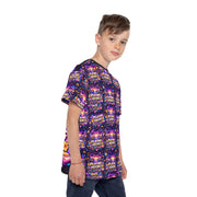 Neon Angler - Kids & Youth Performance Jersey - Playing Hooki