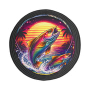 Neon Fishing Skeleton - Bucket Hat - Playing Hooki