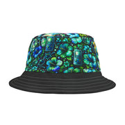 Neon Gamer Star - Bucket Hat - Playing Hooki