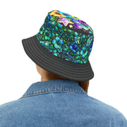 Neon Gamer Star - Bucket Hat - Playing Hooki