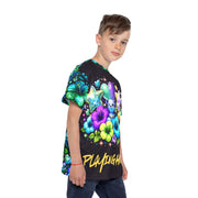 Neon Gamer Star - Kids & Youth Performance Jersey - Playing Hooki