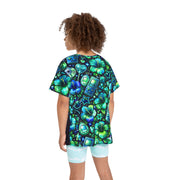 Neon Gamer Star - Kids & Youth Performance Jersey - Playing Hooki