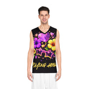 Neon Gamer Sunnies - Mesh Tank Jersey - Playing Hooki