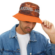 Outback River Splash - Bucket Hat - Playing Hooki