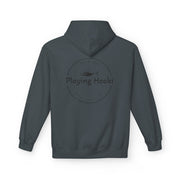Playing Hooki - Fleece Hoodie - Vintage Graphic Pullover - Playing Hooki