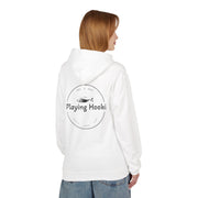 Playing Hooki - Fleece Hoodie - Vintage Graphic Pullover - Playing Hooki