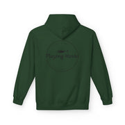 Playing Hooki - Fleece Hoodie - Vintage Graphic Pullover - Playing Hooki