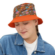 Retro 70s Summer - Bucket Hat - Playing Hooki