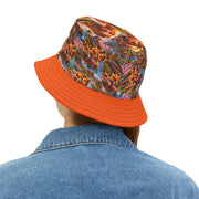 Retro 70s Summer - Bucket Hat - Playing Hooki