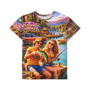 Retro 70s Summer - Kids & Youth Performance Jersey - Playing Hooki
