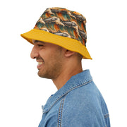 Retro 70s Trevally - Bucket Hat - Playing Hooki