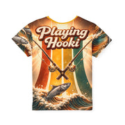 Retro 70s Trevally - Kids & Youth Performance Jersey - Playing Hooki