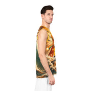 Retro 70s Trevally - Mesh Tank - Playing Hooki