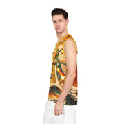Retro 70s Trevally - Mesh Tank - Playing Hooki