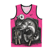 Rocking Trout - Mesh Tank Jersey - Playing Hooki