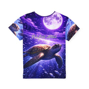 Sea Turtles by Moonlight - Kids & Youth Performance Jersey - Playing Hooki