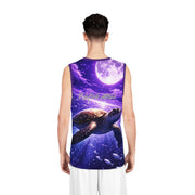 Sea Turtles by Moonlight - Mesh Tank Jersey - Playing Hooki