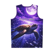 Sea Turtles by Moonlight - Mesh Tank Jersey - Playing Hooki