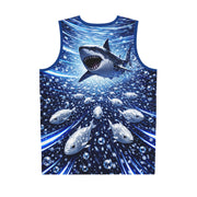 Shark Attack - Mesh Tank Jersey - Playing Hooki