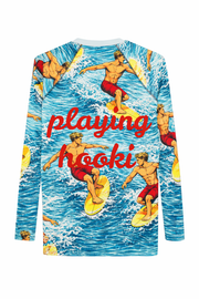 Shark Punch - Big & Little Rashie UV Protection Bundle - Playing Hooki
