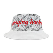 Skeleton Cowboy - Bucket Hat - Playing Hooki