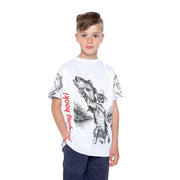 Skeleton Cowboy - Kids & Youth Performance Jersey - Playing Hooki