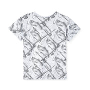 Skeleton Cowboy - Kids & Youth Performance Jersey - Playing Hooki