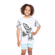 Skeleton Cowboy - Kids & Youth Performance Jersey - Playing Hooki