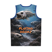 Skull of Bass - Kids & Youth Performance Jersey - Playing Hooki