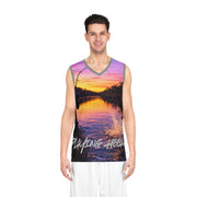 Sunset River Fishing - Mesh Tank Jersey - Playing Hooki