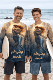 Surfer & Mermaid - Big & Little Rashie UV Protection Bundle - Playing Hooki